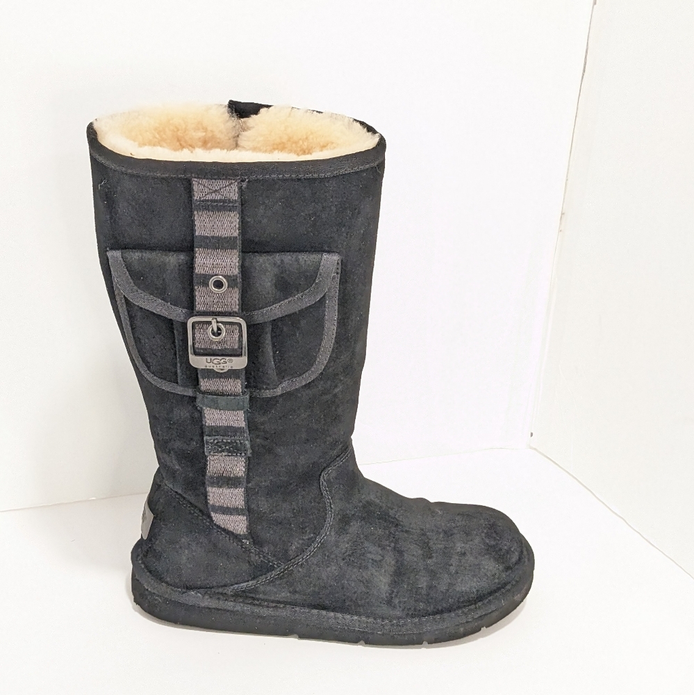 UGG Cargo Suede And Shearling Boots - Picture 2 of 16